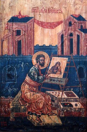 Sveti Luka slika Majku Božiju