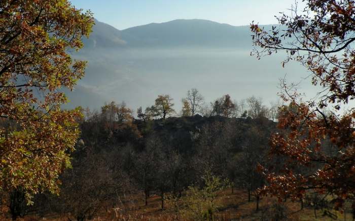 Selo Gornje Košlje, pogled na kanjon Trešnjice, photo by Vladimir Mijailović