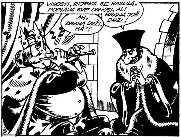 Alan Ford i poplava - zašto i kako nastaju poplave u društvu