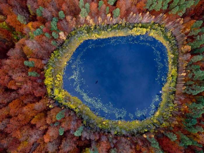 Jesen na jezeru u Poljskoj - 20 fotografija u koje je teško poverovati_resize