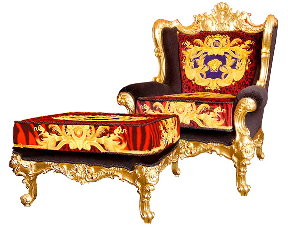 Kralj - Versaće kraljevski presto stolica