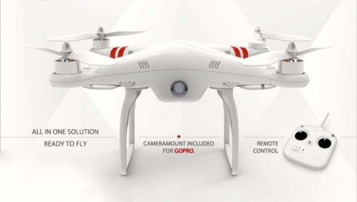 Dron ili kvadkopter iznad naših glava - model Fantom bespilotne letelice
