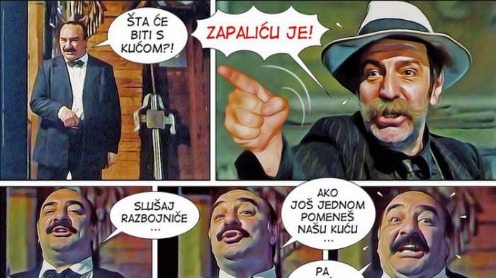 Strip Maratonci trče poslednji krug - Šijanov film u stripu Bili Piton