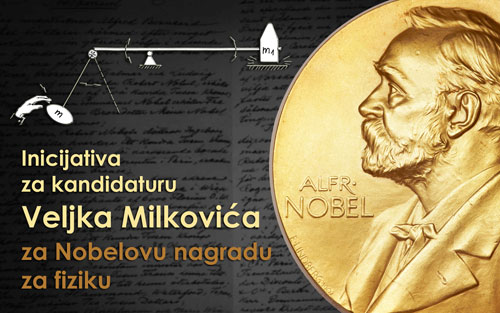 Dr Veljko Milković za nobelovu nagradu