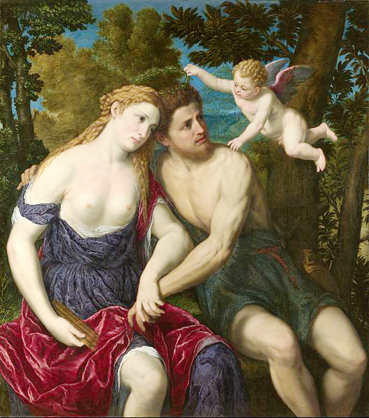 Paris Bordone - Una coppia di amanti (National Gallery, London)