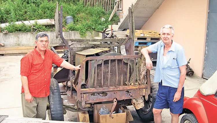 Kako je kamion sa Solunskog fronta restauriran - originalni ostaci kamiona