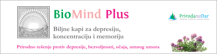 BioMind Plus biljne kapi za depresiju, vitalnost uma i mozga, memoriju i anaksioznost