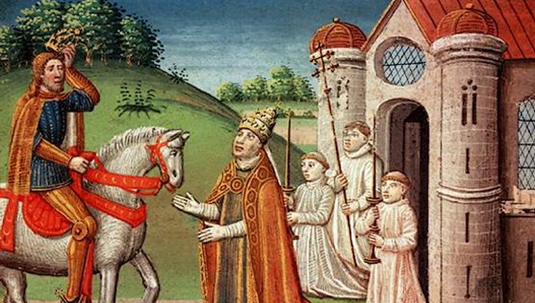 Car Karlo Veliki i papska vlast pred raskol hrišćanstva papa Adrian I