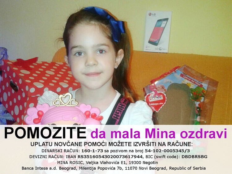 Deca prosjaci skupili pare za lečenje bolesne devojčice i Mina Rosic apel za Pomoc