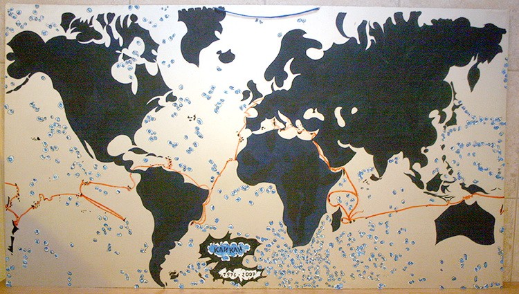 Mapa šta su obišli Kojadinovići