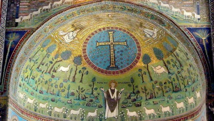 Svetlost sa Istoka - Evropa je Boga zamenila naukom  Basilica-di-Sant Apollinare-Ravenna-Italy