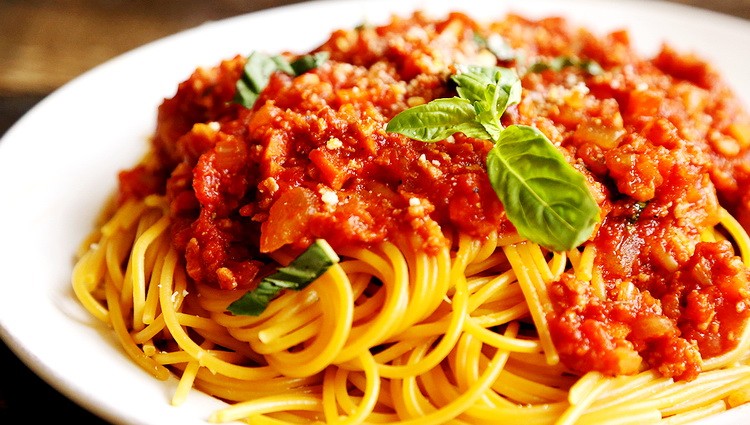 Recept za vegetarijanske špagete ala Bolonjez