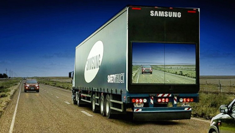 Samsungov bezbedni kamion za preticanje Samsung-SafetyTruck