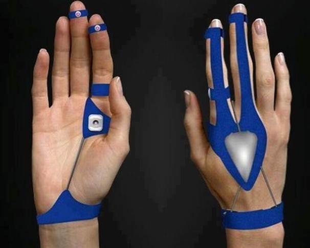 Stvari budućnosti Kompjuterski miš kao rukavica koja se oblači