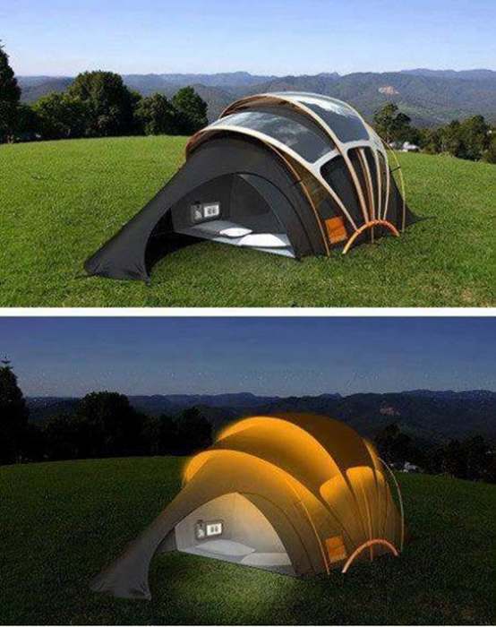 Stvari budućnosti - Solarni šator