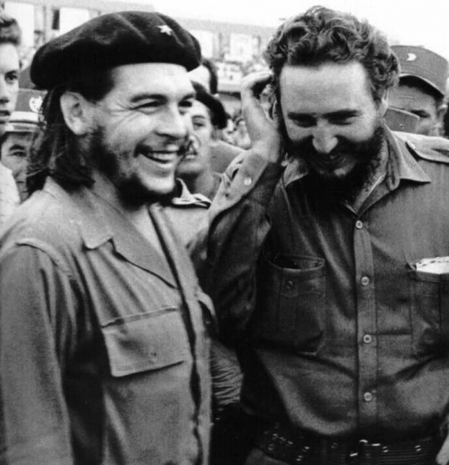 Čegevara i Fidel kastro