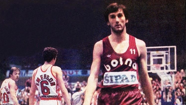 Žarko Varajić krilo KK Bosna 1979