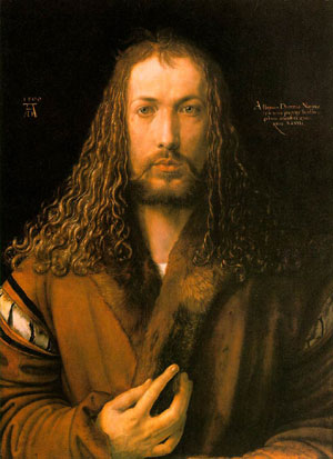 Albreht Direr autoportret Albrecht Dürer