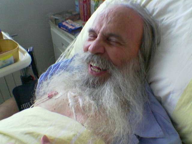 Jeromonah otac Ilija Milinković u bolnici