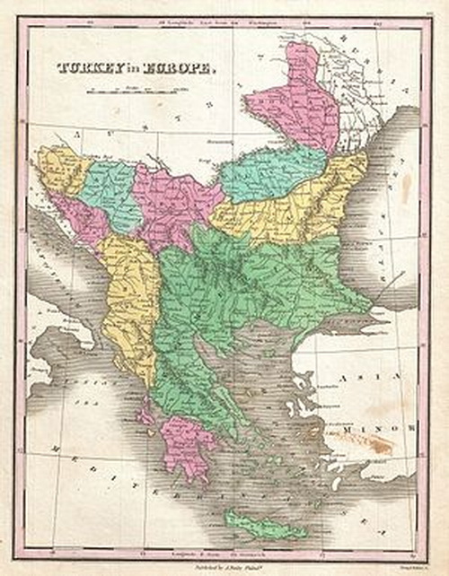 Mapa Balkana - Balkanske pesme