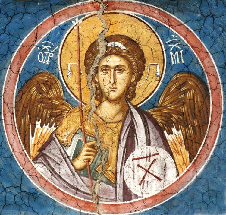 Šta je okultna agresija - Sveti Arhangel Gavrilo freska manastir Dečani