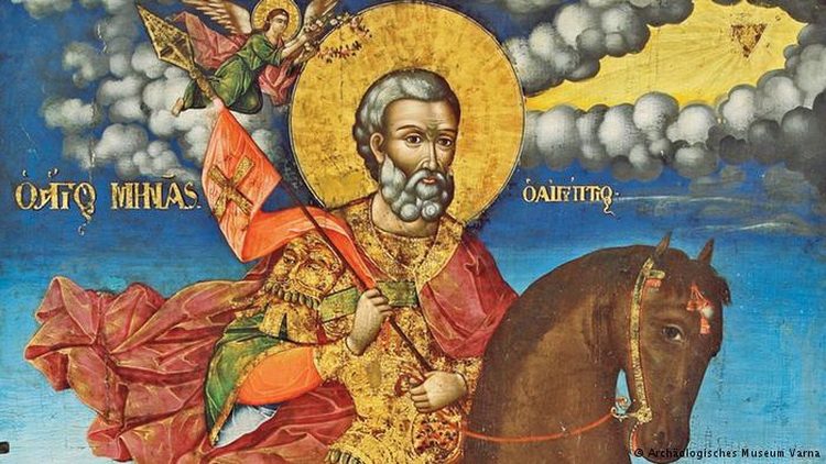 Sveti Mina Katuanski Čudotvorac bugarska ikona