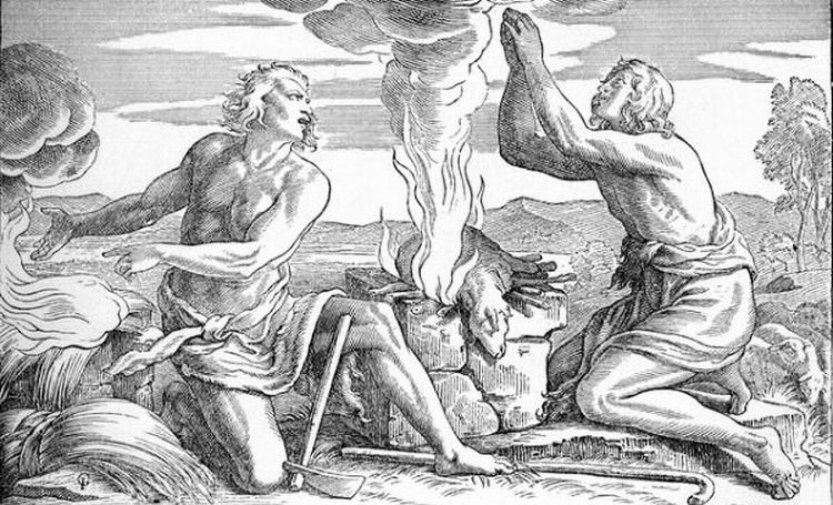 Legenda kratka priča o Kainu i Avelju - Horhe Luis Borhes