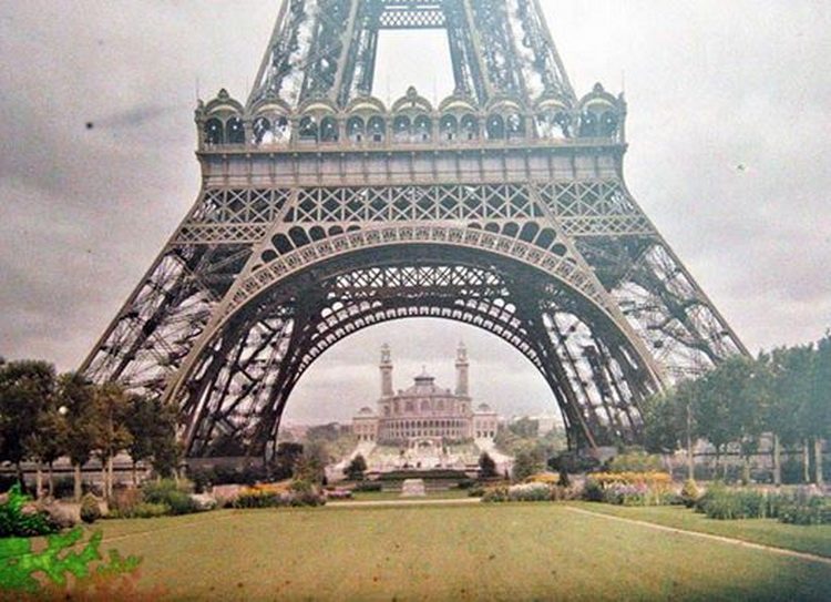 Pariz 1914 godine u koloru - Ajfelova kula