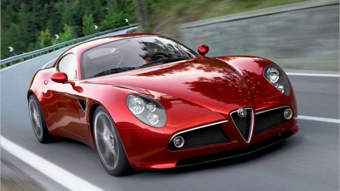 ALFA ROMEO 8C COMPETIZIONE najlepši auto na svetu