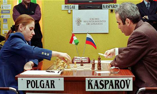 polgar kasparov