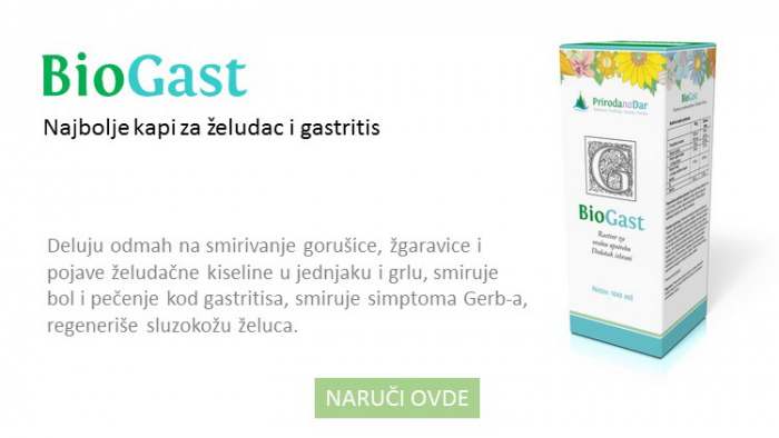 BioGast je najbolji prirodni lek za gastritis i gerb