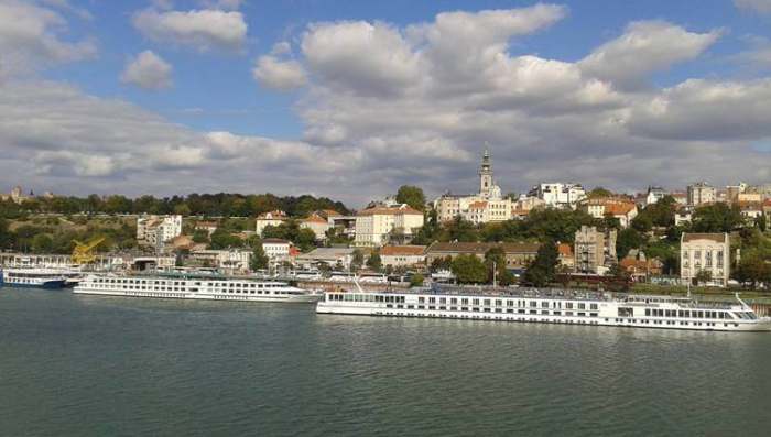 Pogled reka Sava u Beogradu