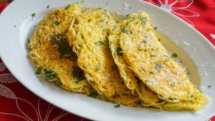 omlet od špageta