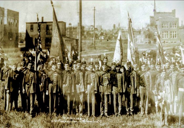 Proslava Vidovdana u Klivlendu 1914. godine - foto W.A. Miller