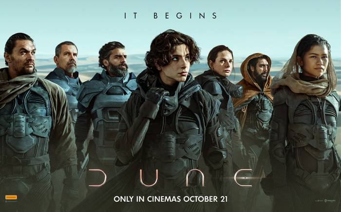 sci fi aučno fantastični film Dina 2021 godina, Dune u 3D formatu